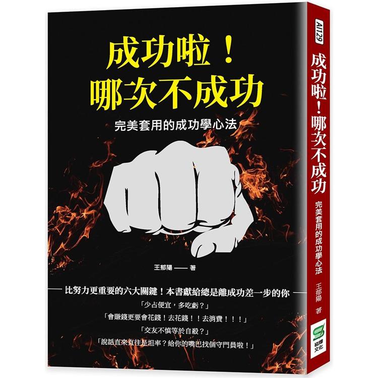 成功啦！哪次不成功：完美套用的成功學心法 | 拾書所