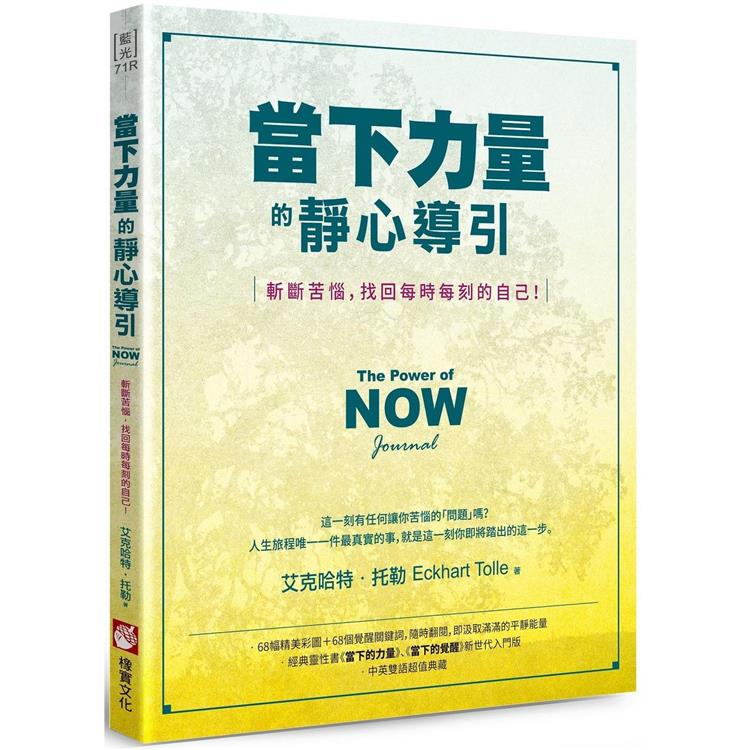 當下力量的靜心導引（二版）：斬斷苦惱，找回每時每刻的自己！ | 拾書所