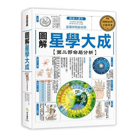 圖解星學大成【第二部命局分析】：星曜神煞斷命學 | 拾書所