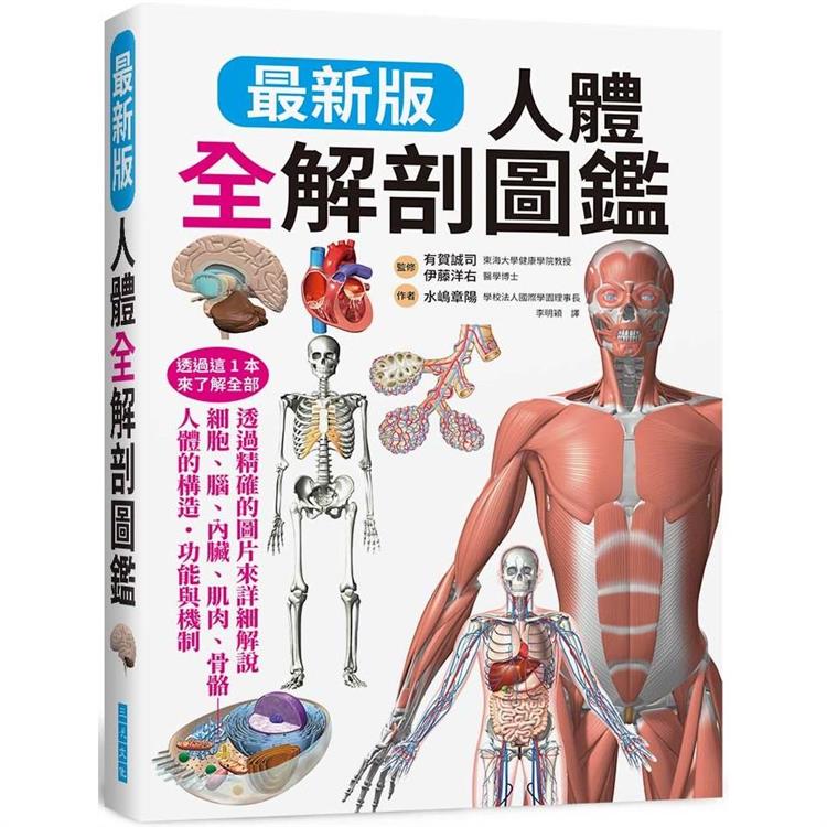 人體全解剖圖鑑：專業醫學背景下的基礎剖析、完整說明！（最新版） | 拾書所