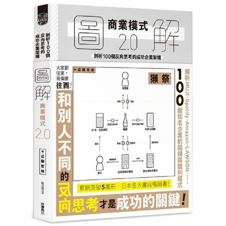 圖解商業模式2.0剖析100個反向思考的成功企業架構 | 拾書所