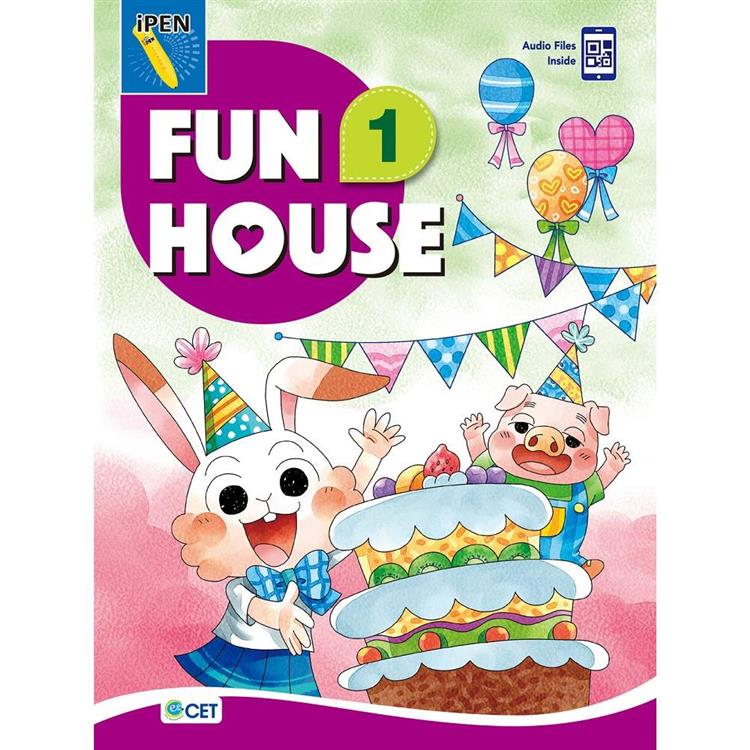 Fun House 1 Student Book （附全書音檔 QR code） | 拾書所