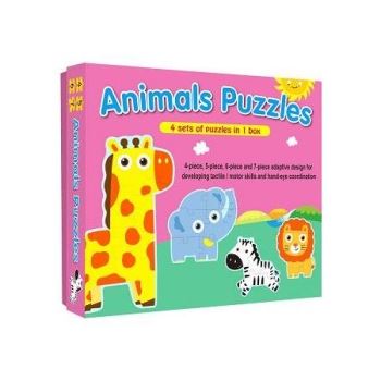 草原動物大拼圖（新版）（Animals Puzzles）