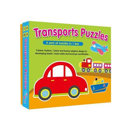 交通工具大拼圖（新版）（Transports Puzzles） | 拾書所