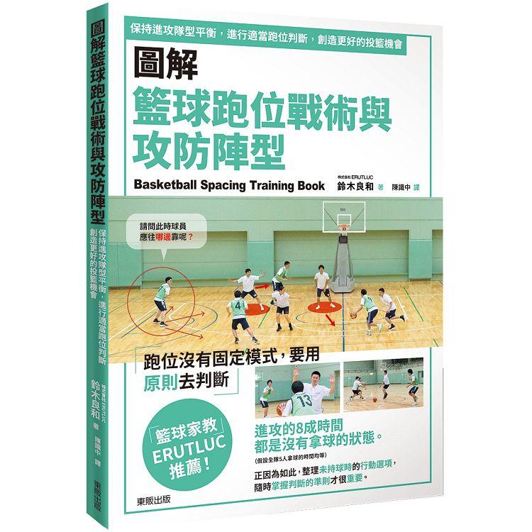 圖解籃球跑位戰術與攻防陣型 : 保持進攻隊型平衡, 進行適當跑位判斷, 創造更好的投籃機會 = Basketball spacing training book