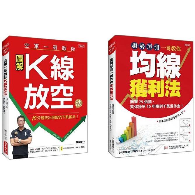 趨勢預測一哥教你均線獲利法＋空軍一哥教你K線放空法 | 拾書所