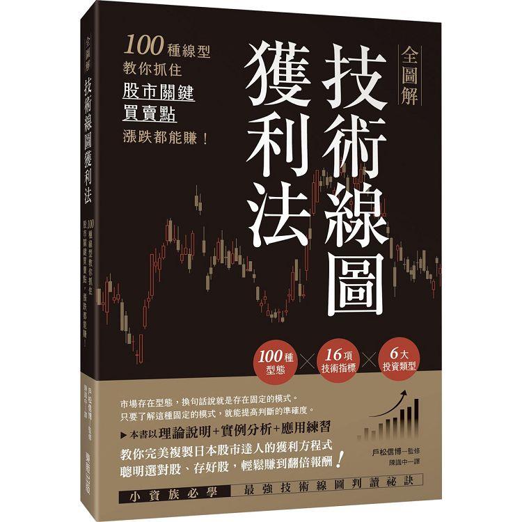 全圖解技術線圖獲利法：100種線型教你抓住股市關鍵買賣點，漲跌都能賺！