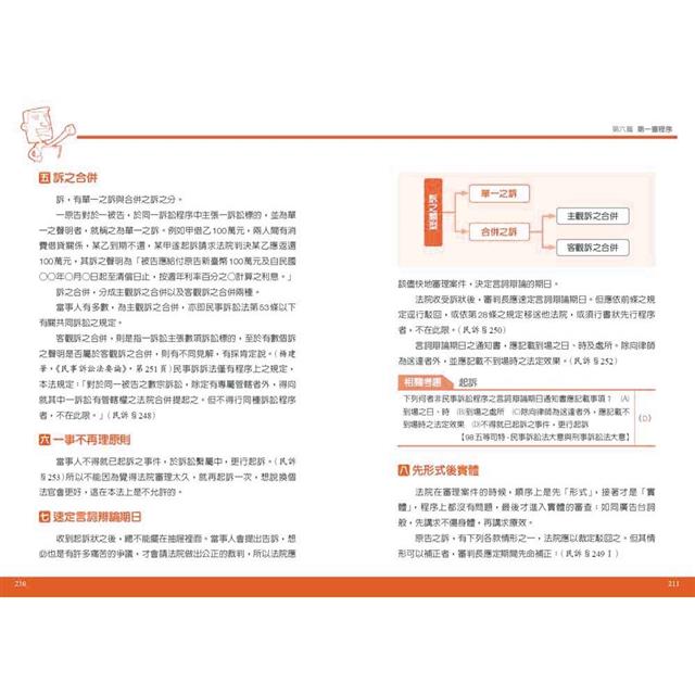 圖解民事訴訟法：國家考試的第一本書（第四版）－金石堂