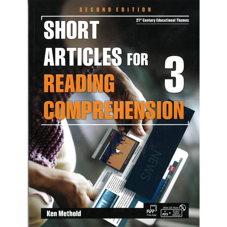 Short Articles for Reading Comprehension 3 2/e （with CD－ROM） | 拾書所