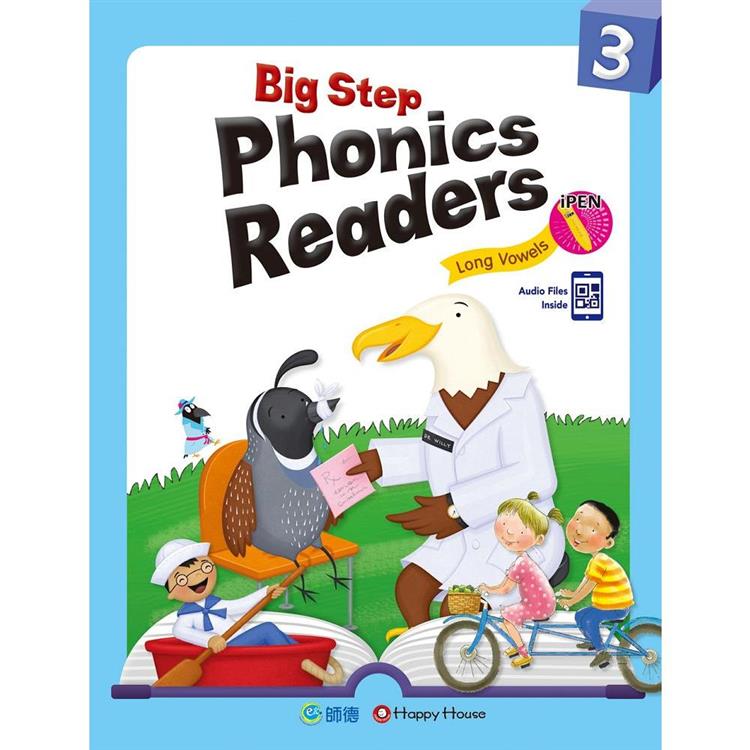 Big Step Phonics Readers 3（附全書音檔 QR CODE） （支援iPEN點讀筆） | 拾書所