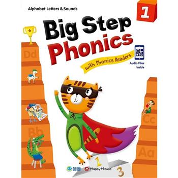 Big Step Phonics with Phonics Readers 1(課本＋練習本＋線上資源) (附QR CODE音檔隨掃即聽)