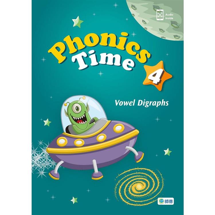 Phonics Time 4：Vowel Digraphs (課本＋QR CODE音檔＋線上教學資源) | 拾書所