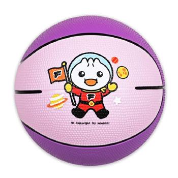 淺紫-FOOD超人兒童運動籃球