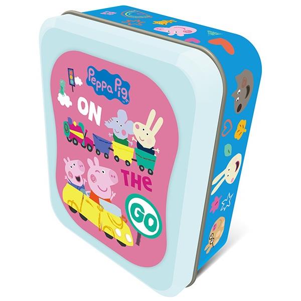 粉紅豬小妹 Cute鐵盒拼圖(24／30片)