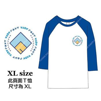七分袖T恤 A(XL)-為美好的世界獻上祝福！2