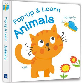 Pop-Up & Learn Animals(可愛互動立體書：驚奇動物)(附美籍教師朗讀音檔)【Listen & Learn Series】