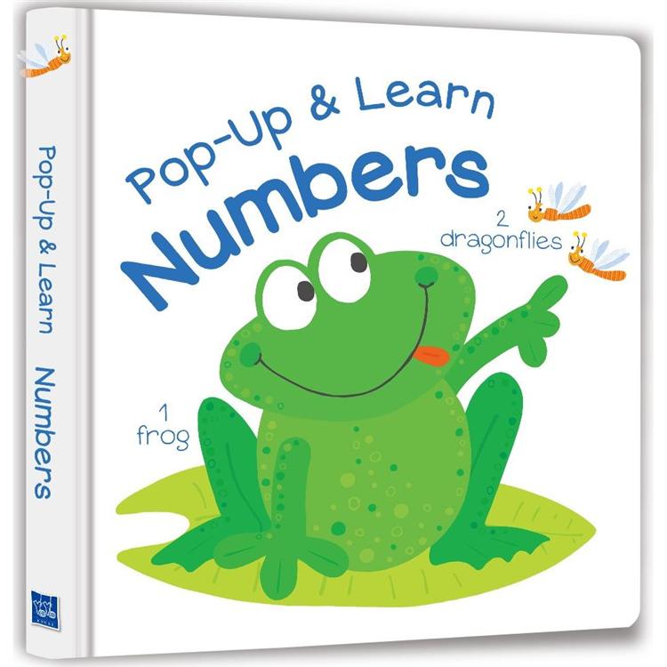 Pop-Up &amp; Learn Numbers(可愛互動立體書：有趣數字)(附美籍教師朗讀音檔)【Listen &amp; Learn Series】