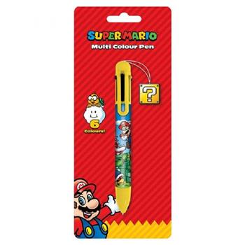 【任天堂】超級瑪利歐 (關卡挑戰)多色原子筆