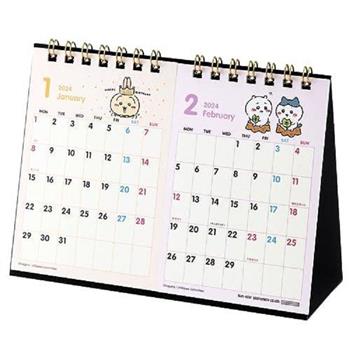 2024雙月份桌曆-吉伊卡哇