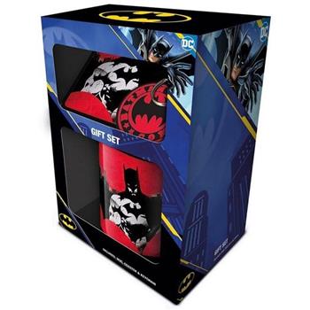 【DC】蝙蝠俠 Red 高級禮物組（含馬克杯、杯墊、鑰匙圈）