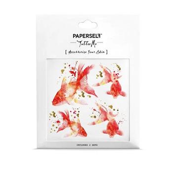 Paperself紋身貼紙-金魚 Rouge : Goldfish