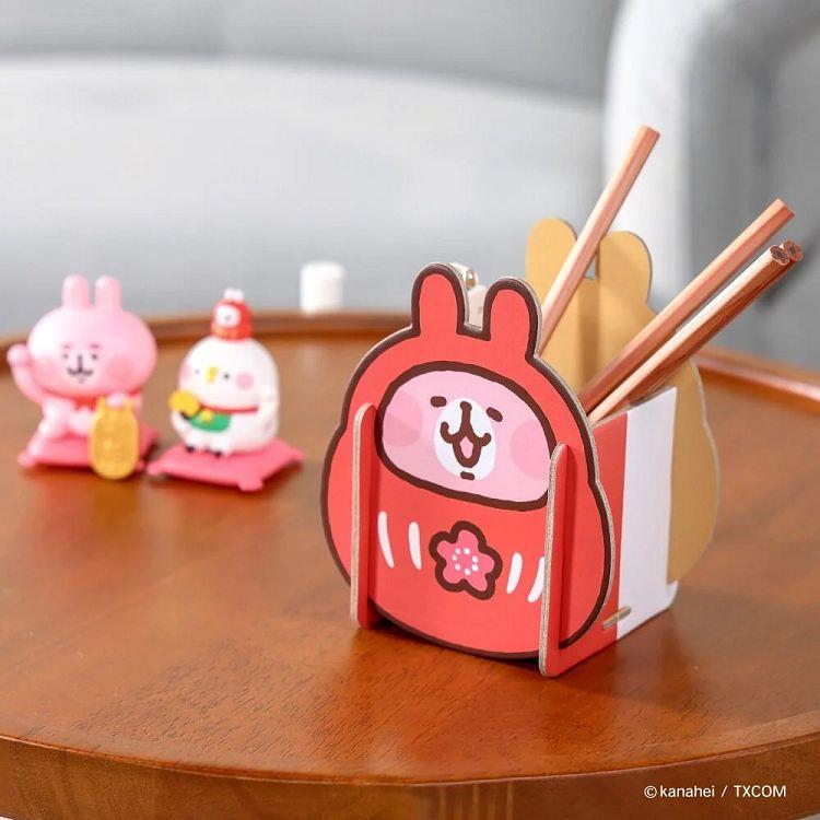 卡娜赫拉的小動物置物盒-粉紅兔兔達摩