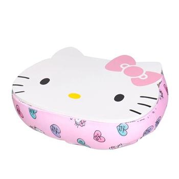 Hello Kitty 多功能造型靠枕桌-粉