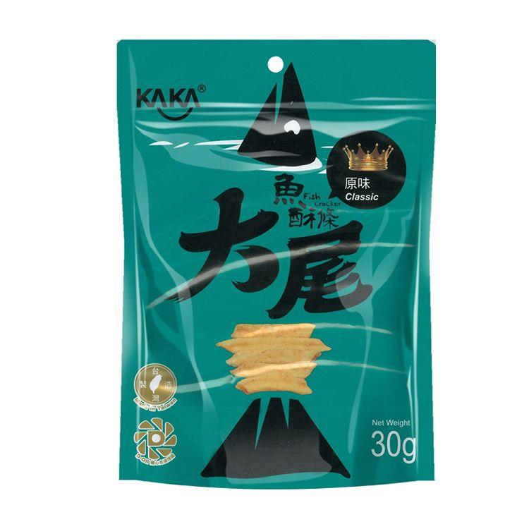 KAKA 大尾醬燒魚酥條 30g 原味 - 魚酥條