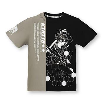 刀劍神域Ⅲ-雙色潮流T-shirt(桐人)-S