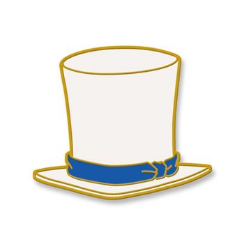 名偵探柯南-造型徽章-基德帽