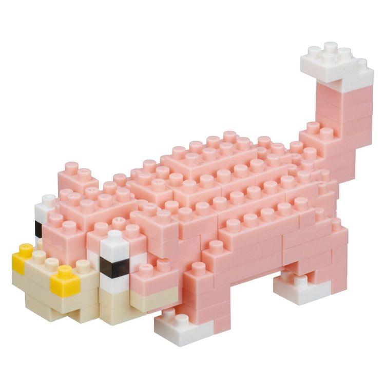 【日本河田KAWADA 】Nanoblock NBPM-065 呆呆獸 130 神奇寶貝精靈寶可夢 微型積木