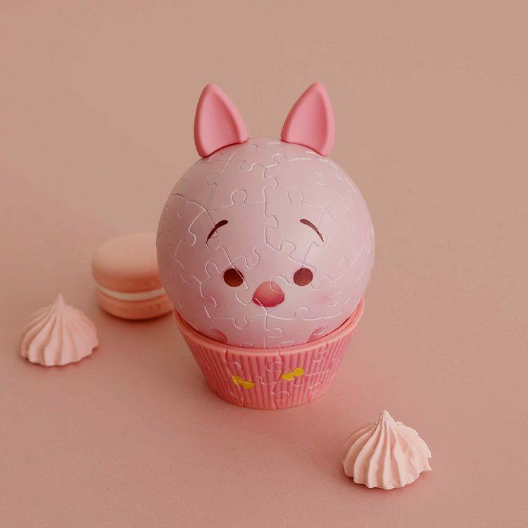 Pintoo杯子蛋糕拼圖-Tsum Tsum系列-小豬 - 小豬