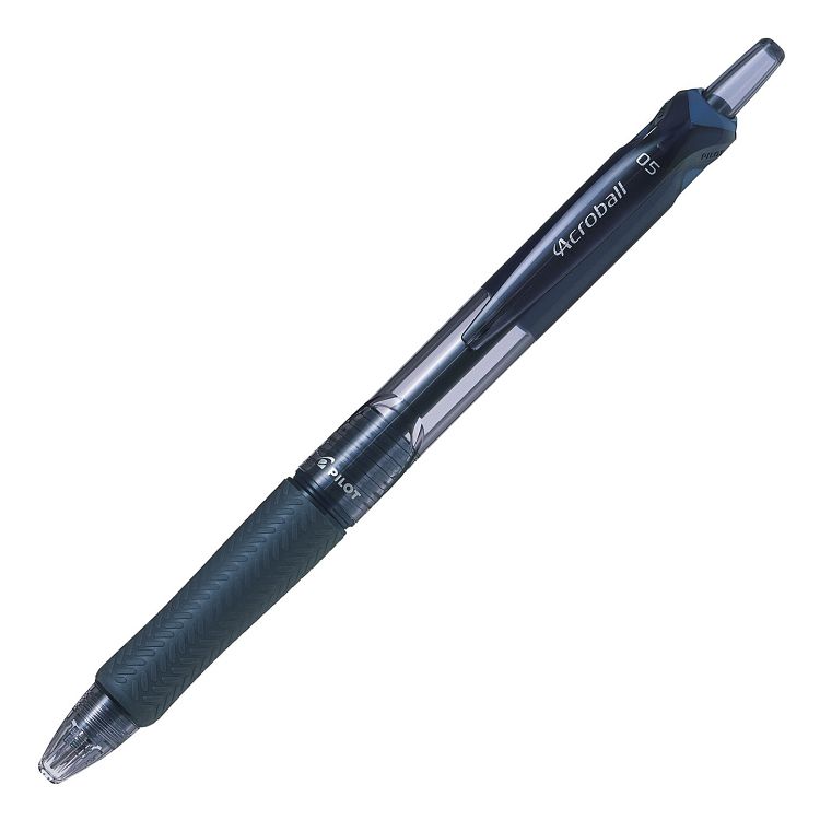 PILOT百樂 Acroball輕油筆M系列0.5-海軍藍（黑芯） - 海軍藍桿0.5