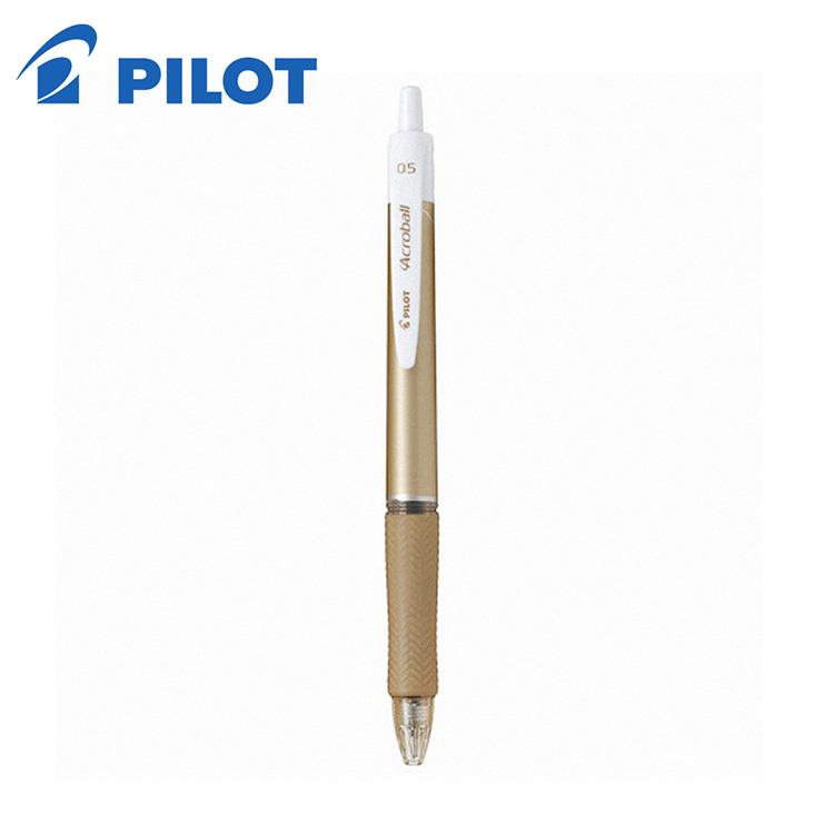 PILOT百樂 Acroball輕油筆T系列0.5 金(藍芯) - 金0.5