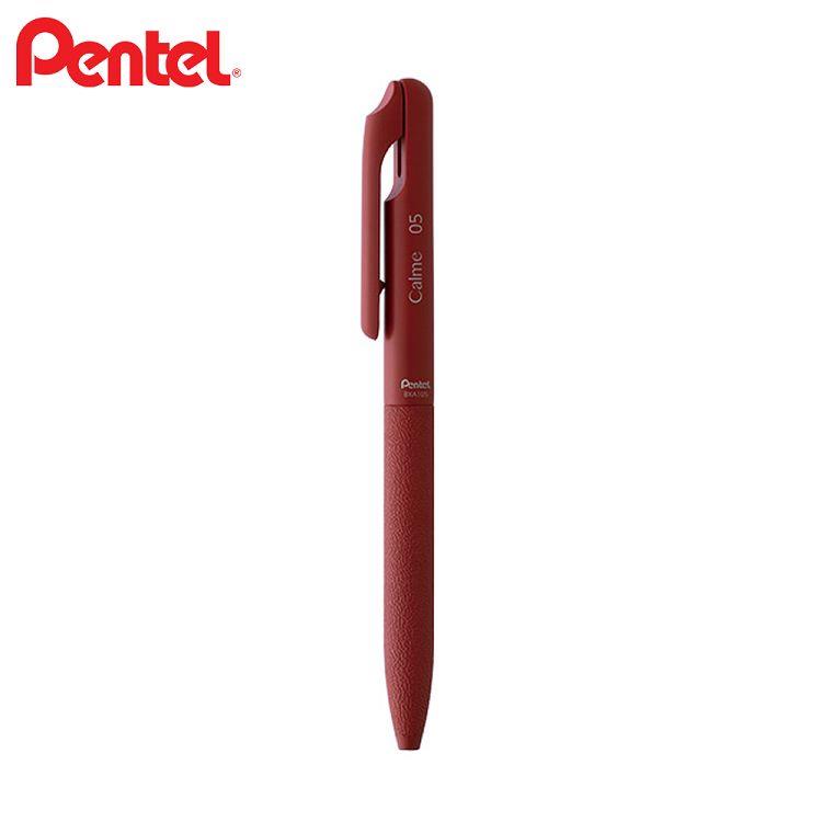 PENTEL Calme靜暮輕油筆0.5紅桿