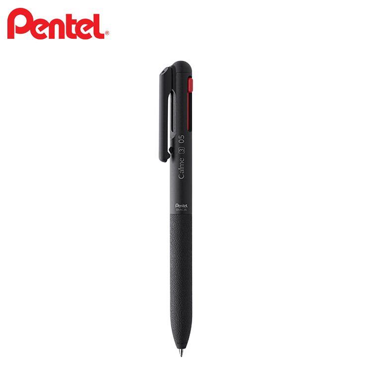 PENTEL Calme靜暮三色輕油筆0.5黑桿