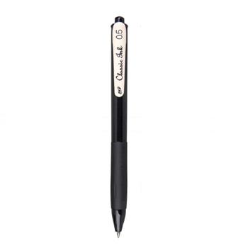 SKB G-2506復古色速乾按動中性筆0.5 經典黑