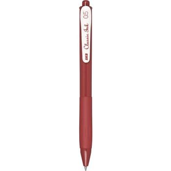 SKB G-2506復古色按動速乾中性筆0.5 赤豆紅