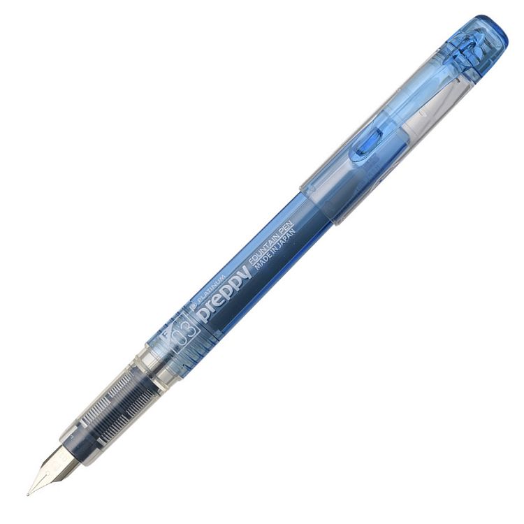 Platinum PSQ300萬年鋼筆0.3(F)-藍