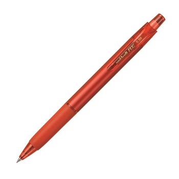 UNI三菱 URN180 摩樂自動鋼珠筆0.38-玫瑰紅桿