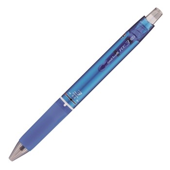 UNI三菱 URE3500三色摩樂鋼珠筆0.5－淺藍桿