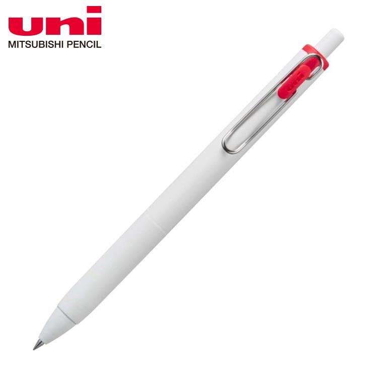 UNI三菱 UNI BALL-ONE鋼珠筆0.5 紅 - 紅0.5
