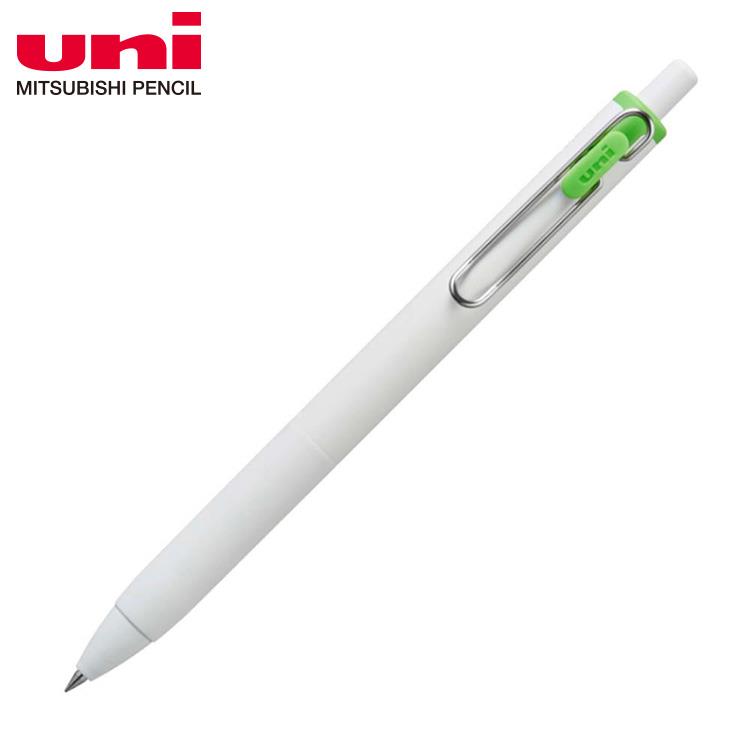 UNI三菱 UNI BALL-ONE鋼珠筆0.38 萊姆綠 - 萊姆綠0.38
