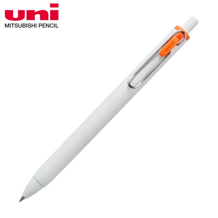 UNI三菱 UNI BALL-ONE鋼珠筆0.38 橘 - 橘0.38