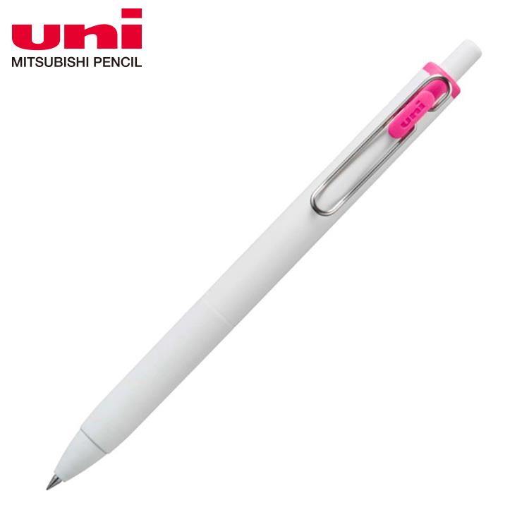 UNI三菱 UNI BALL-ONE鋼珠筆0.38 粉紅 - 粉紅0.38