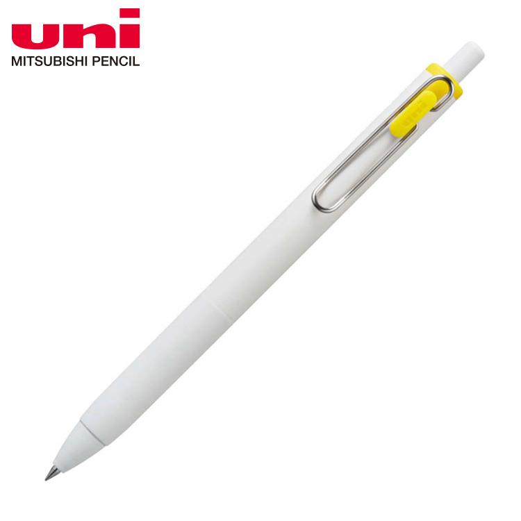 UNI三菱 UNI BALL-ONE鋼珠筆0.5 黃 - 黃0.5