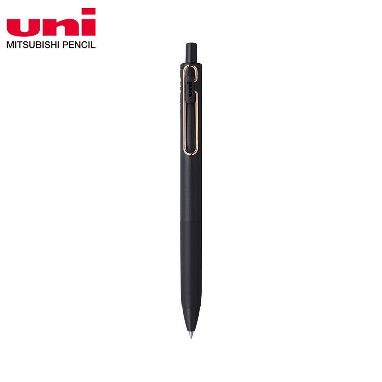 UNI-BALL ONE限定玫瑰金夾鋼珠筆0.5槍黑 - 0.5槍黑