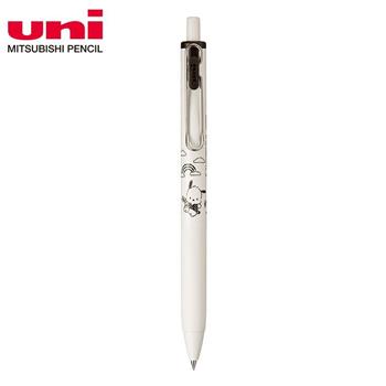 UNI三菱ONE三麗鷗自動鋼珠筆0.38帕洽狗(黑)限量