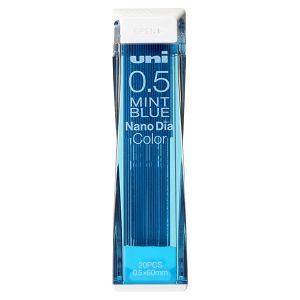 UNI三菱 Nano Dia彩色自動鉛筆芯0.5-薄荷藍