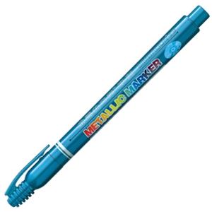 雄獅 MM610環保金屬色奇異筆1.0mm-水藍